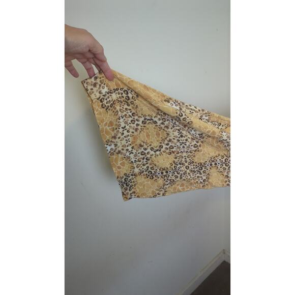 Retro Boho Feminine Animal & Snake print jumper wide straight leg women's  Large - Picture 4 of 9